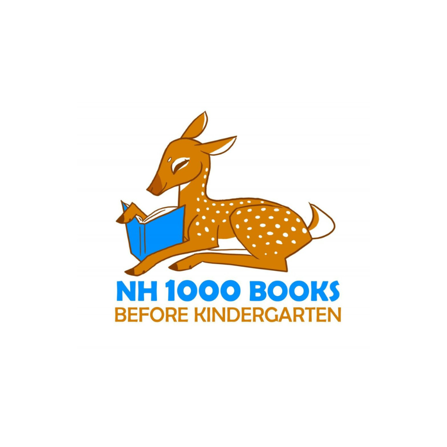 10,000 books deer logo