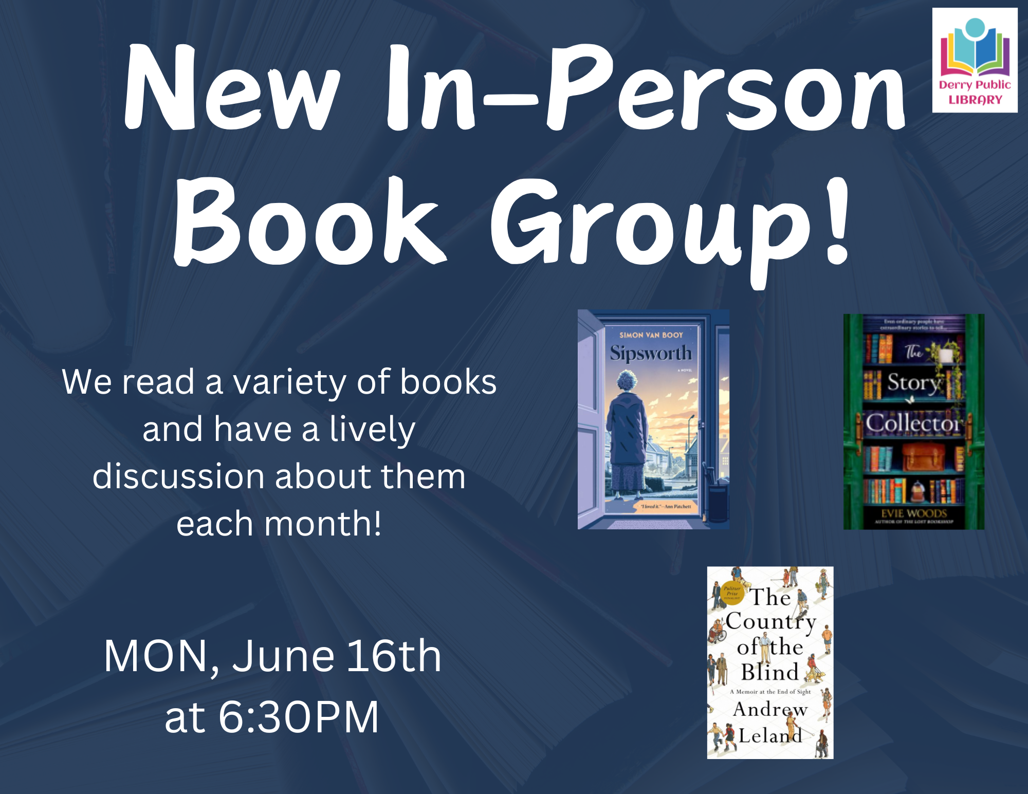new monday book group