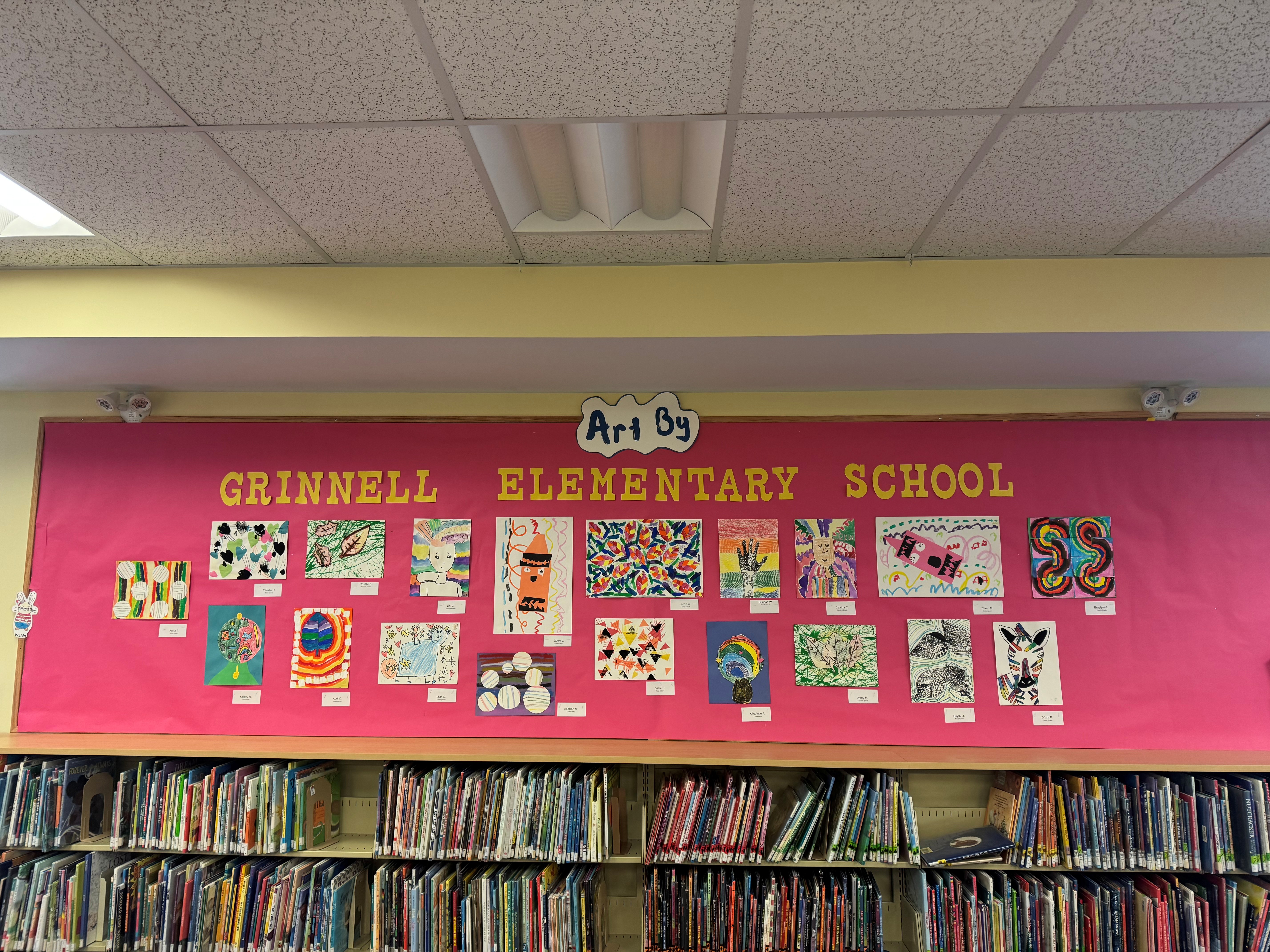 grinnell art display