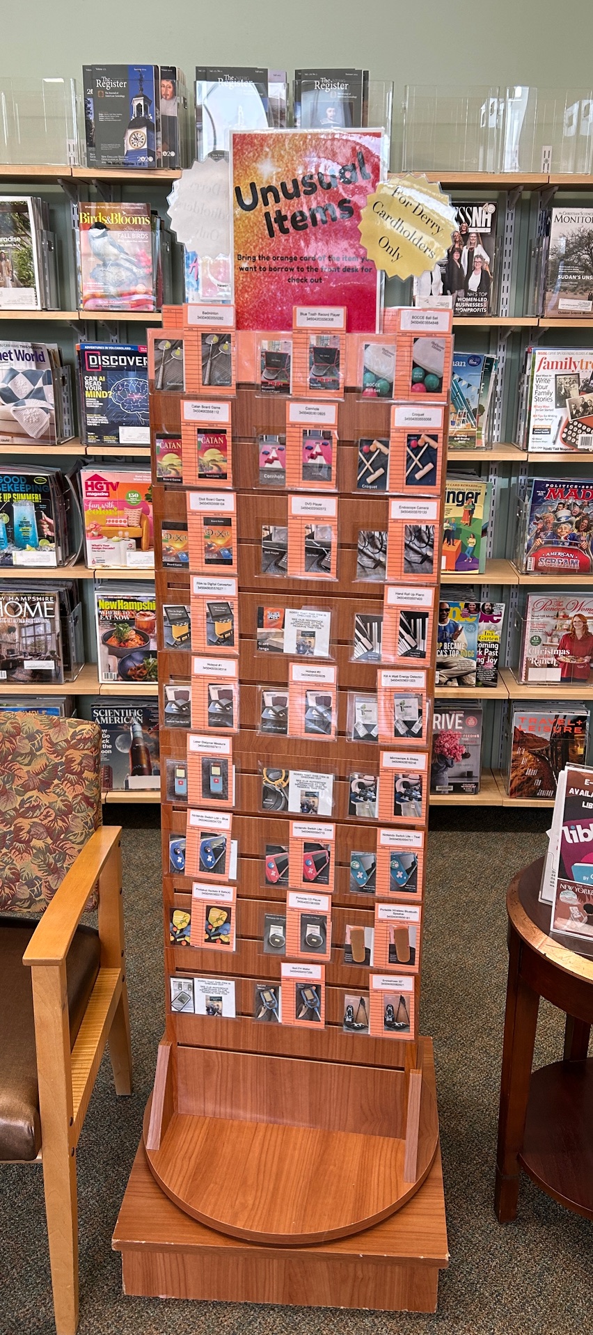 Unusuals Display
