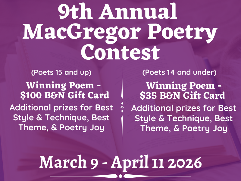 9th Annual MacGregor Poetry Contest