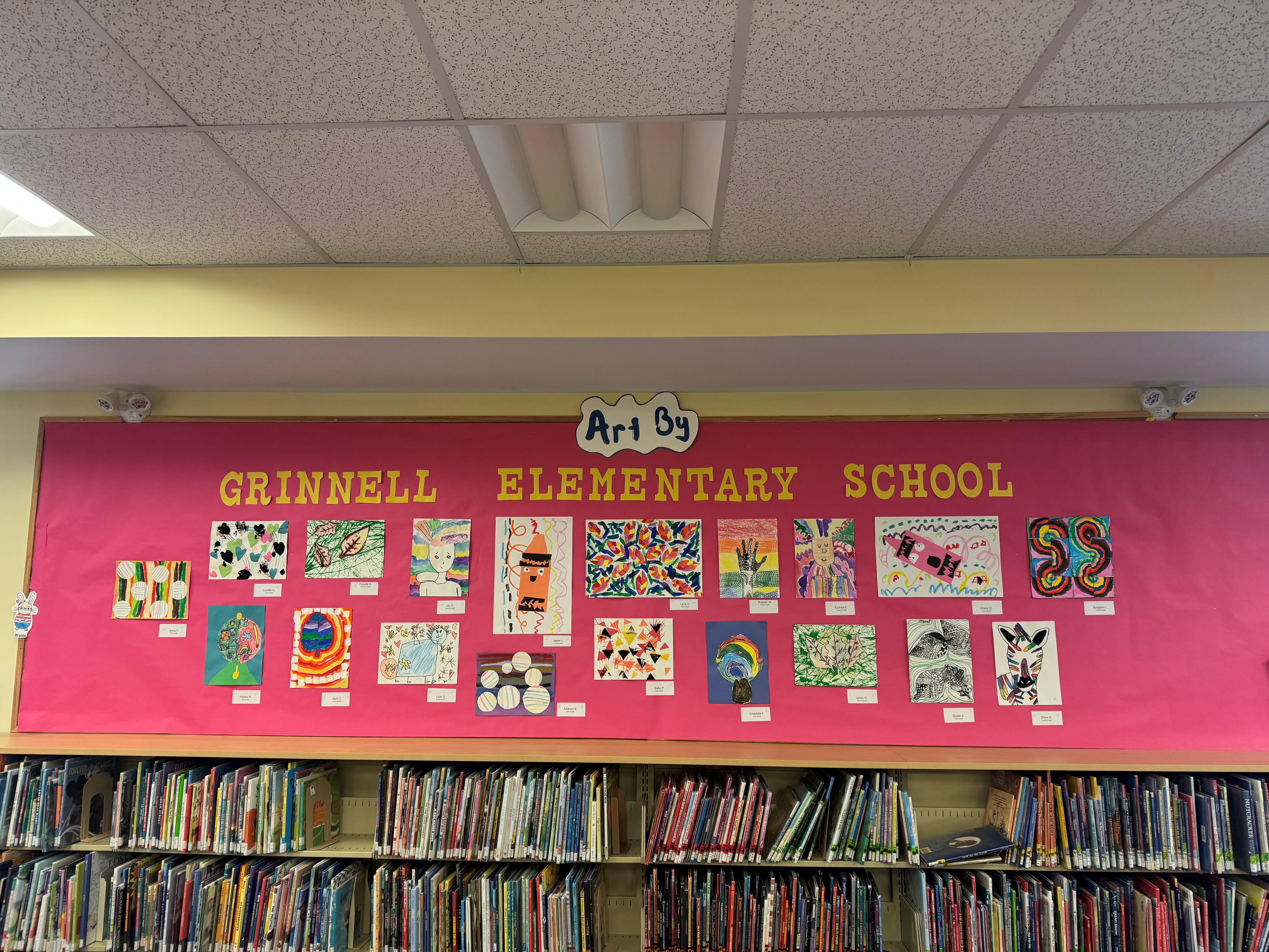 grinnell art display