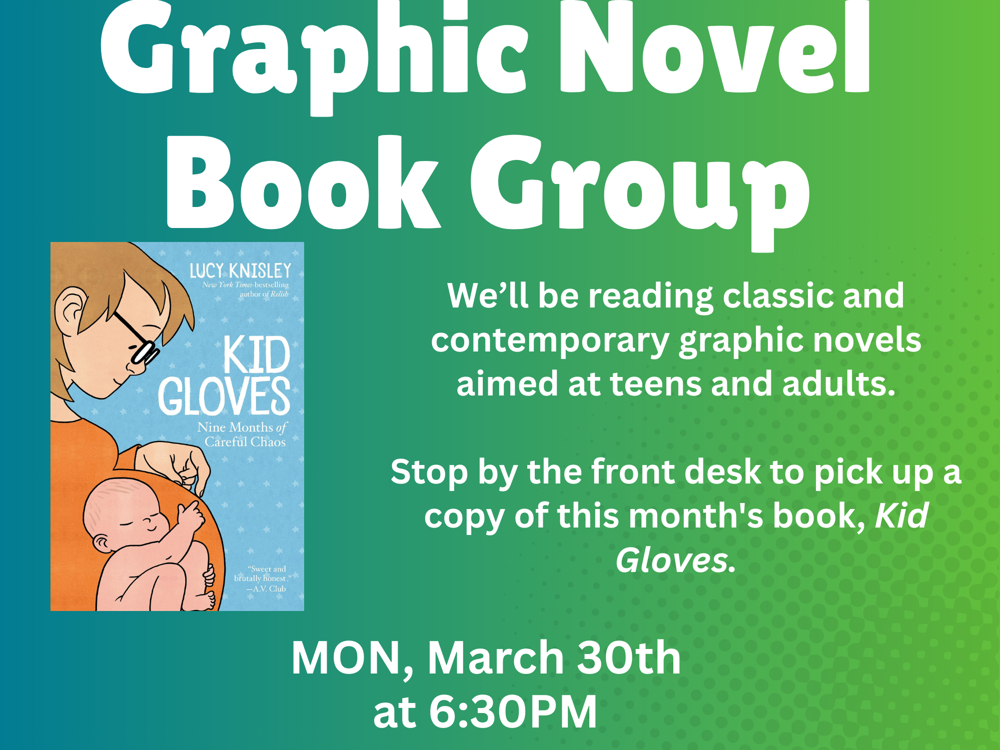 Graphic Novel Book Group